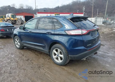 2017 Ford Edge Se z USA, uszkodzony, nr VIN 2FMPK4G99HBB78581